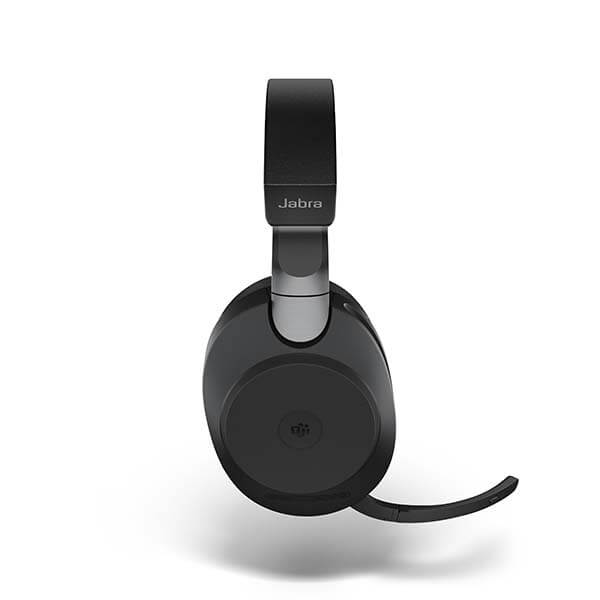 Jabra Evolve2 85 MS Stereo USB Bluetooth Headset with Active Noise Cancelling – Side